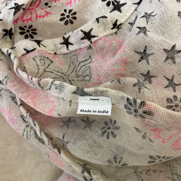 Free People Reusable Tote Crossbody Shoulder Bag Gauze Knit Boho Shopping Bag - Picture 5 of 9